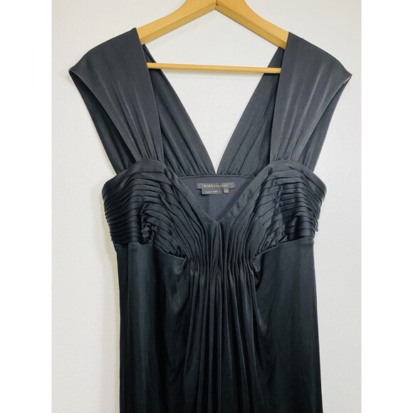 BCBG MaxAzria Empire Waist Black Party Dress Formal Dress Sz M - Picture 3 of 9